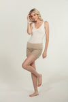 Linen Foldover Shorts - Shade - Alloy